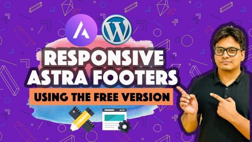 Astra Footers - Design responsive Wordpress footers with free Astra theme and CSS 3