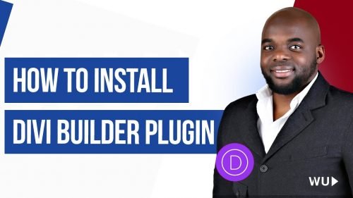 Divi Builder How To Install Divi Builder Plugin